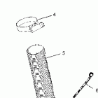 W035101CA/W035101IA VIRAGE I Hull air inlet - w035101ca / w035101ia