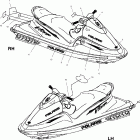 W025197I INT'L VIRAGE Decals - w025197d / w025197i