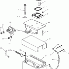 W025198C VIRAGE TXI Battery box - w025198c / d / i
