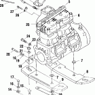 W025197I INT'L VIRAGE Engine mounting - w025197d / w025197i