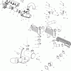 W025198C VIRAGE TXI Exhaust system - w025198c / d / i