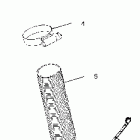 W025199I INT'L VIRAGE TX Hull air inlet - w025199d / w025199i