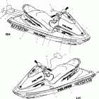 W025101I INT'L VIRAGE I Decals - w025101c / w025101d / w025101i