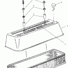 W025099I INT'L GENESIS Air vent - w025099d / w025099i