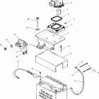 W025101I INT'L VIRAGE I Battery box - w025101c / w025101d / w025101i