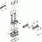 W025101I INT'L VIRAGE I Cylinder and manifold - w025101c / w025101d / w025101i