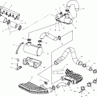 W025098C GENESIS I Exhaust system - w025098d / w025098c / w025098i
