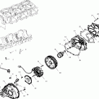 W025098C GENESIS I Crankcase - w025098d / w025098c / w025098i