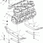 W025198C VIRAGE TXI Engine mounting - w025198c / d / i