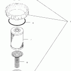 W025297I INT'L FREEDOM Fuel / water separator - w025297d / w025297i