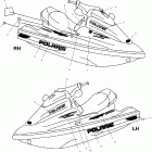 W025098C GENESIS I Decals - w025098d / w025098c / w025098i