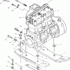 W025101I INT'L VIRAGE I Engine mounting - w025101c / w025101d / w025101i