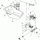 W014697D SLH Front storage compartment - w014697d