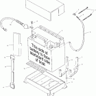 W014999I INT'L PRO 1200 Battery box - w014999d