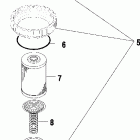 W014697D SLH Fuel / water separator - w014697d