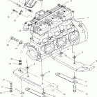W014999I INT'L PRO 1200 Engine mounting - w014999d