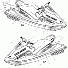 W015199I INT'L VIRAGE TX Decals - w015199d