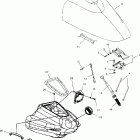 W015099D GENESIS Front storage compartment - w015099d