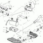 W015098I INT'L GENESIS I Exhaust system - w015098d