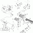 W015197D VIRAGE Exhaust system - w015197d