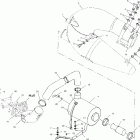 W014999I INT'L PRO 1200 Exhaust system - w014999d