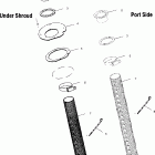 W015199I INT'L VIRAGE TX Hull air inlet - w015199d