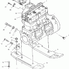 W004673D SLH Engine mounting - w004673d