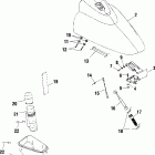 W005197D VIRAGE Front storage compartment - w005197d