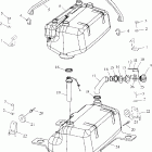 W005199D VIRAGE TX Fuel tank - w005199d