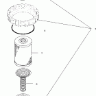 W005197D VIRAGE Fuel / water separator - w005197i