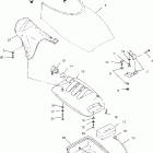 B994978 PRO 785 Front storage compartment - b994978
