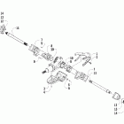 400 ACT Auto (VP) Rear axle assembly