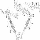 400 ACT Auto (VP) Распредвал и клапана