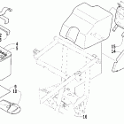 400 FIS Auto Storage box and battery assembly