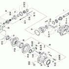 500 TBX Auto Передний редуктор