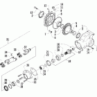 650 FIS Twin Задний привод редуктор