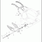 FLTRXRRSE 1TPV CVO ROAD GLIDE RR (2025) FRAME AND FORK, REAR
