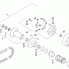 90 Y-12 Driven clutch assembly