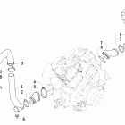 500 FIS Auto Корпус и патрубки охлаждения