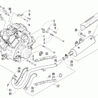 650 H1 LE Двигатель и глушитель