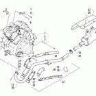 500 FIS Auto Двигатель и глушитель