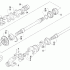 400 ACT Manual (VP) Вторичный привод в сборе