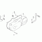 90 Y-12 Left crankcase cover assembly