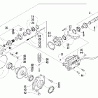 500 TRV Auto Передний редуктор