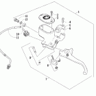 300 Передний тормоз ручной