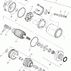 B994673 SLH Starting motor - i994673
