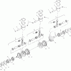 B994596 SLTX-B Crankshaft and piston - b994596