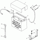 B984978 SLX PRO 785 Battery box - i984978