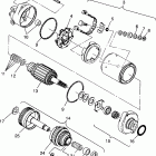 B984673 SLH Starting motor - i984673