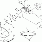 B984573 SLTH Front storage compartment - b984573
